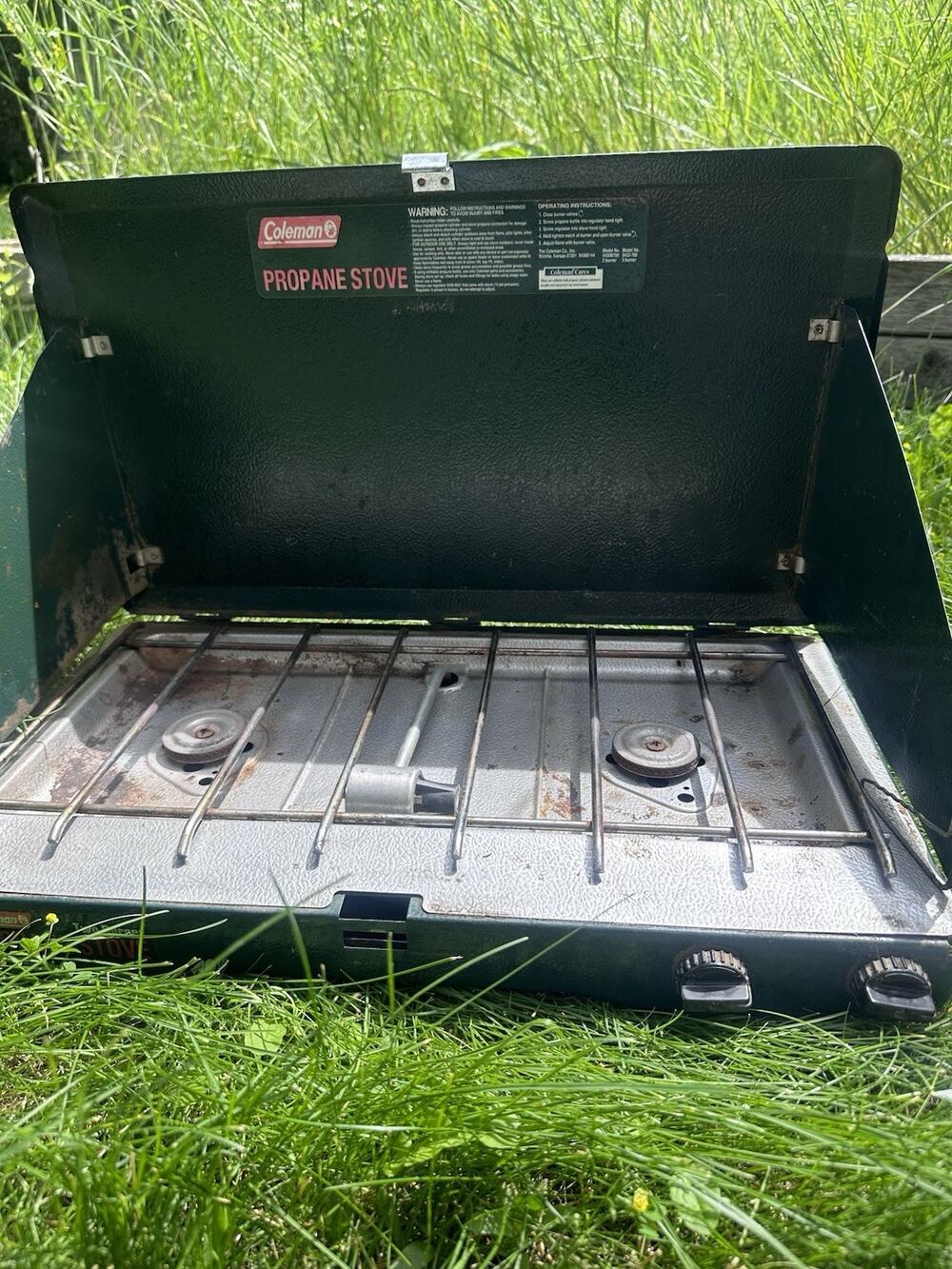 Coleman 5430B700 Propane Gas Portable Camp Stove 2 burner